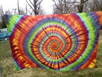 TIE DYE BEDSHEET