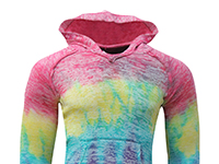 TIE DYE  BURNOUT